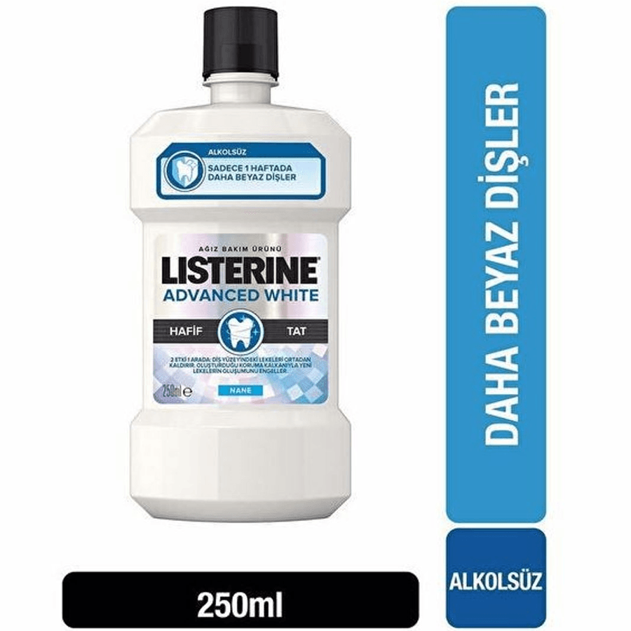 Listerine Advanced White Hafif Tat Çalkalama Suyu 250ml