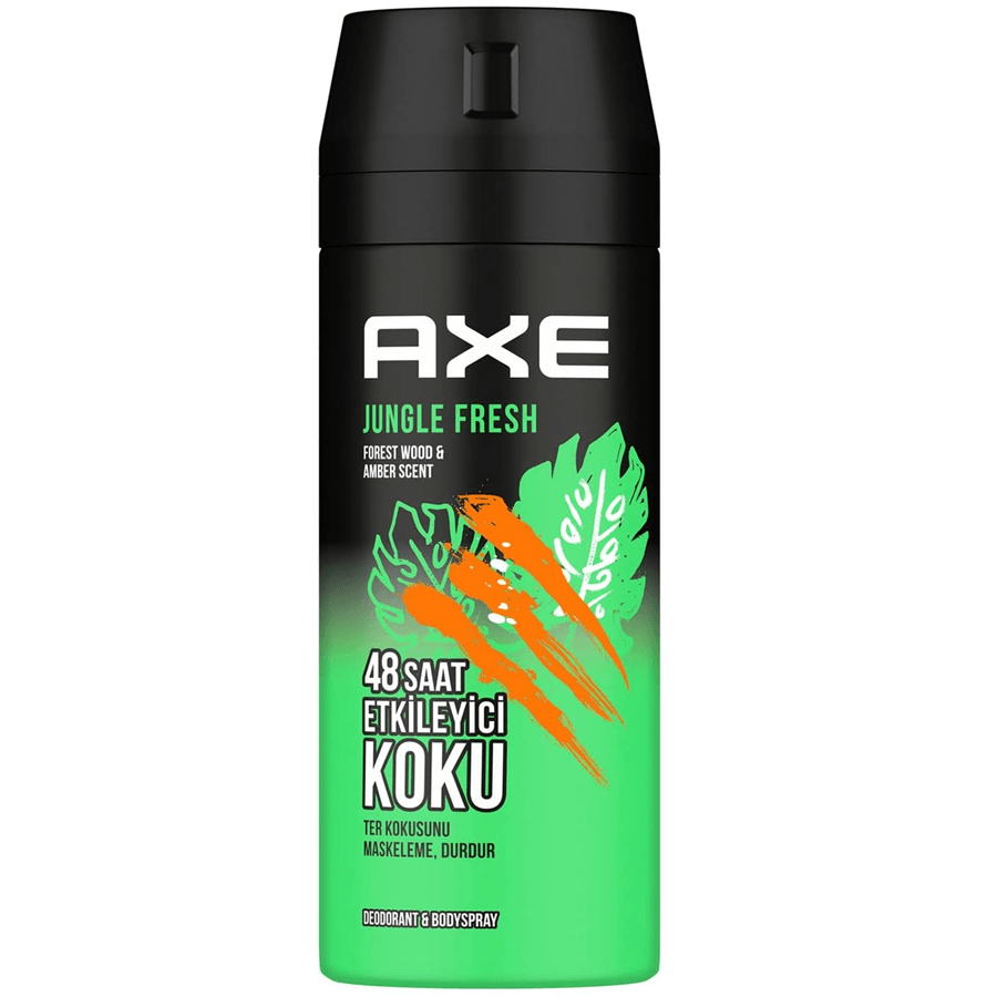 Axe Jungle Fresh Body Sprey 150ml Erkek Deodorant Sprey