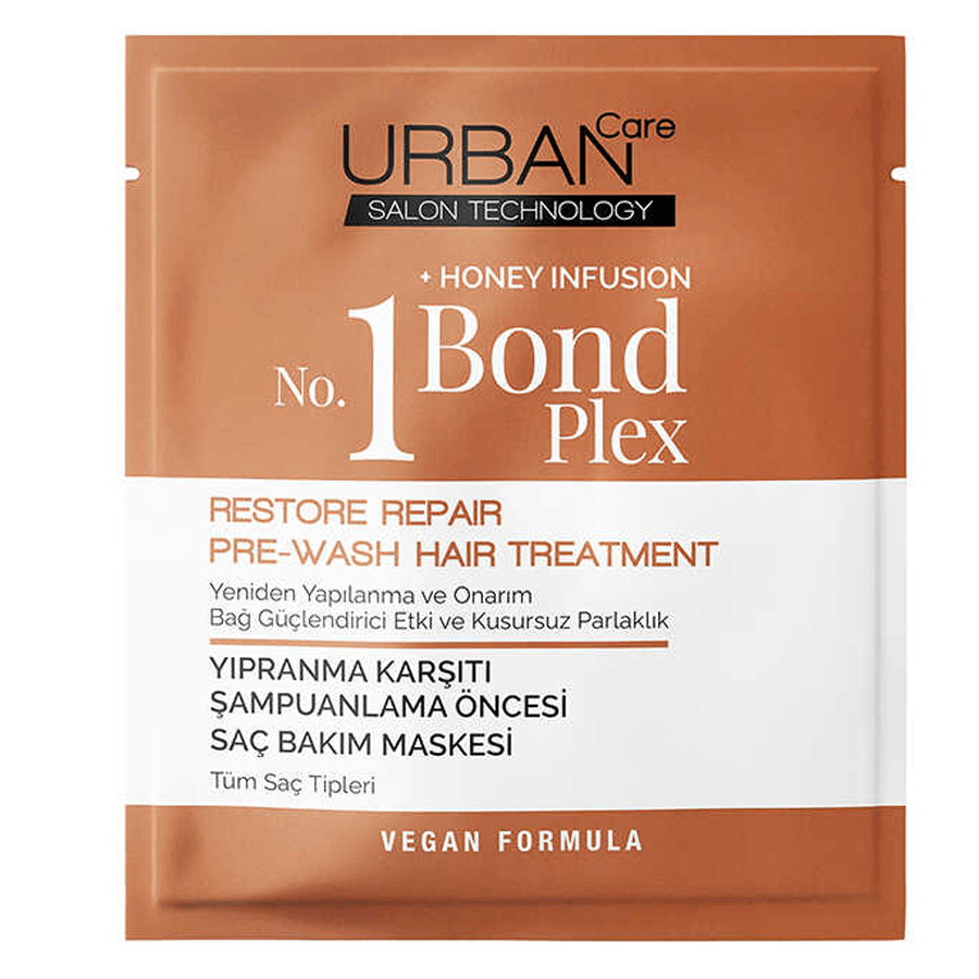 Urban Care No.1 Bond Plex Duş Öncesi Saç Bakım Maskesi 50ml-Yıpranma Karşıtı