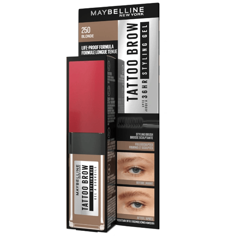 Maybelline Tatto Brow 250 Blonde Kaş Maskarası 6,0ml