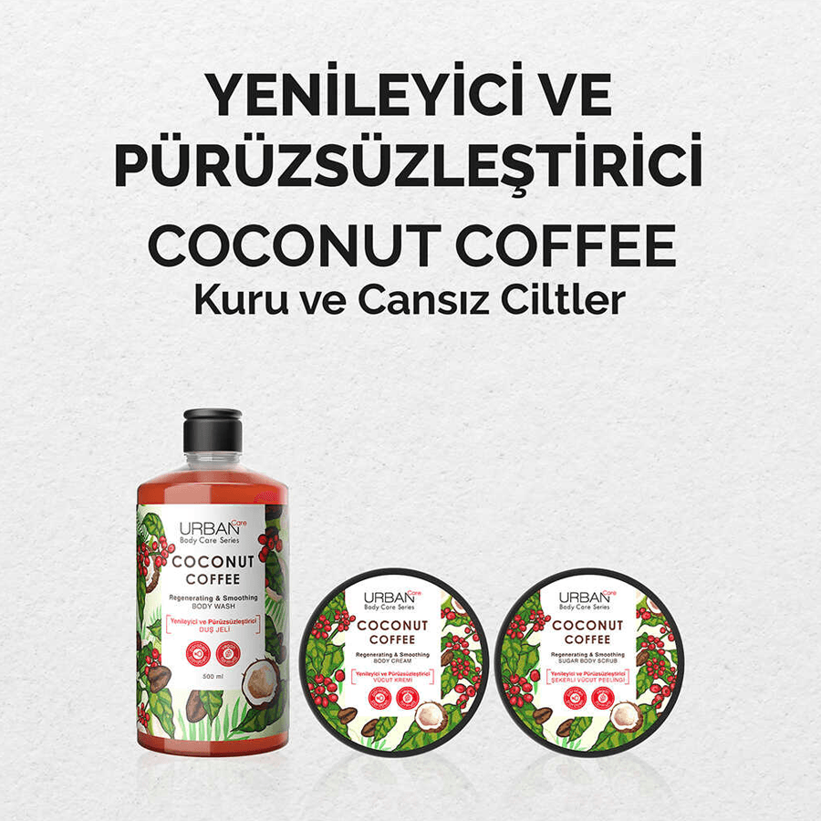 Urban Care Coconut Coffee Body Cream 200ml-Vücut Kremi