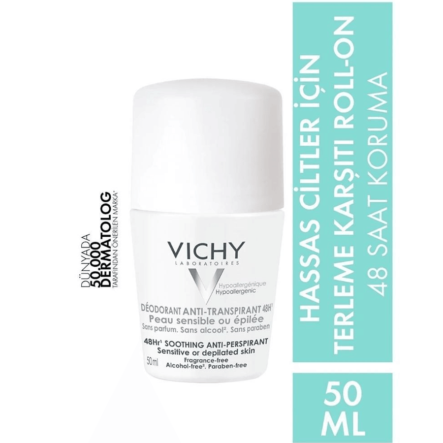 Vichy Deodorant Anti-Transpirant Roll On 50ml-Terleme Karşıtı