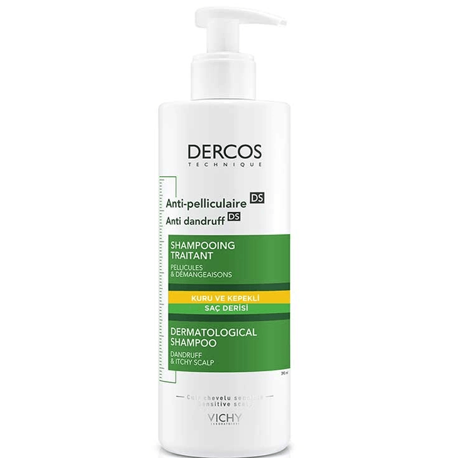 Vichy Dercos Anti Dandruff Kepek Karşıtı Şampuan 390ml-Kuru Saçlar