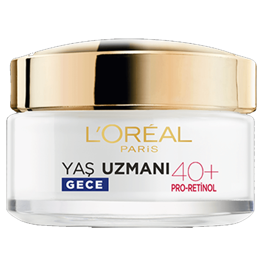 Loreal Paris Yaş Uzmanı 40+ Kırışıklık Karşıtı Sıkılaştırıcı Gece Kremi 50ml