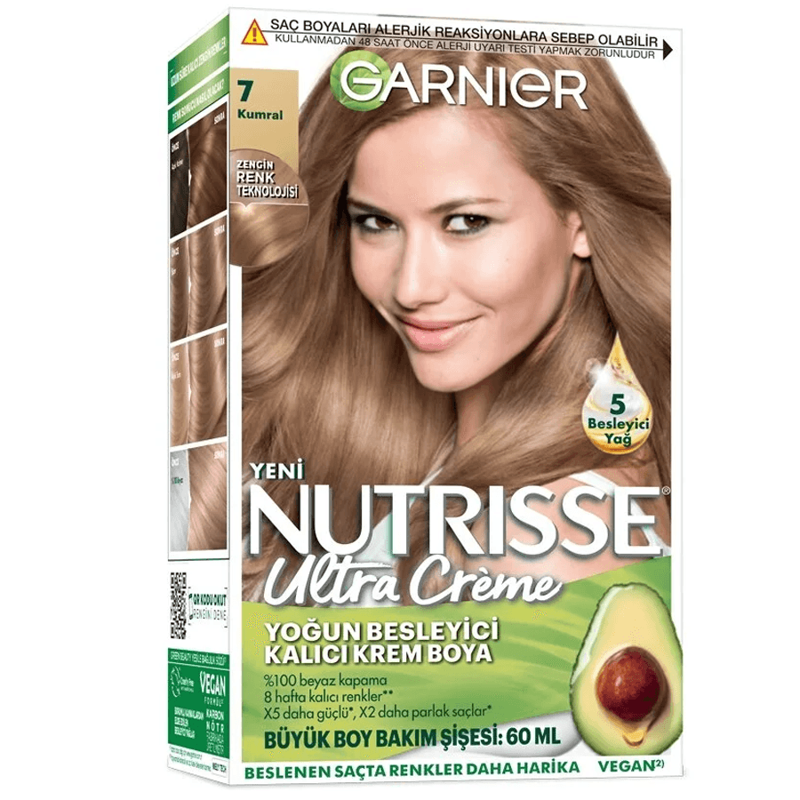 Garnier Nutrisse Ultra Creme 7 Kumral-Saç Boyası