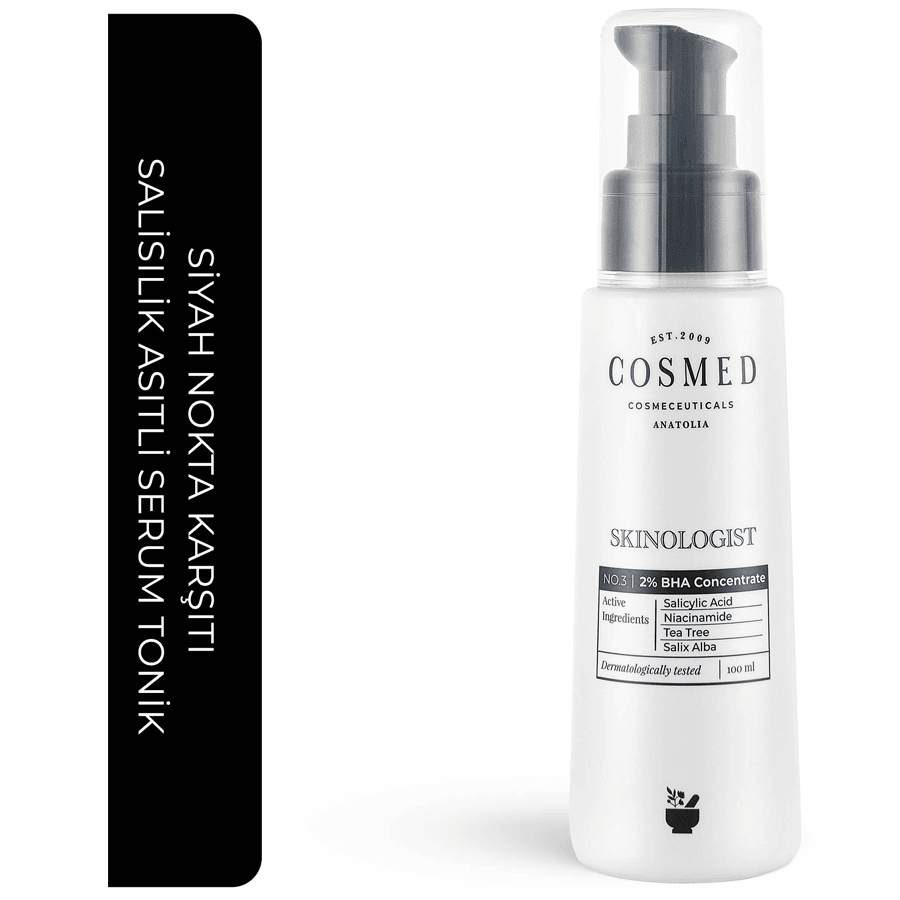 Cosmed Skinologist 2% BHA Concentrate 100ml-Peeling Solüsyon
