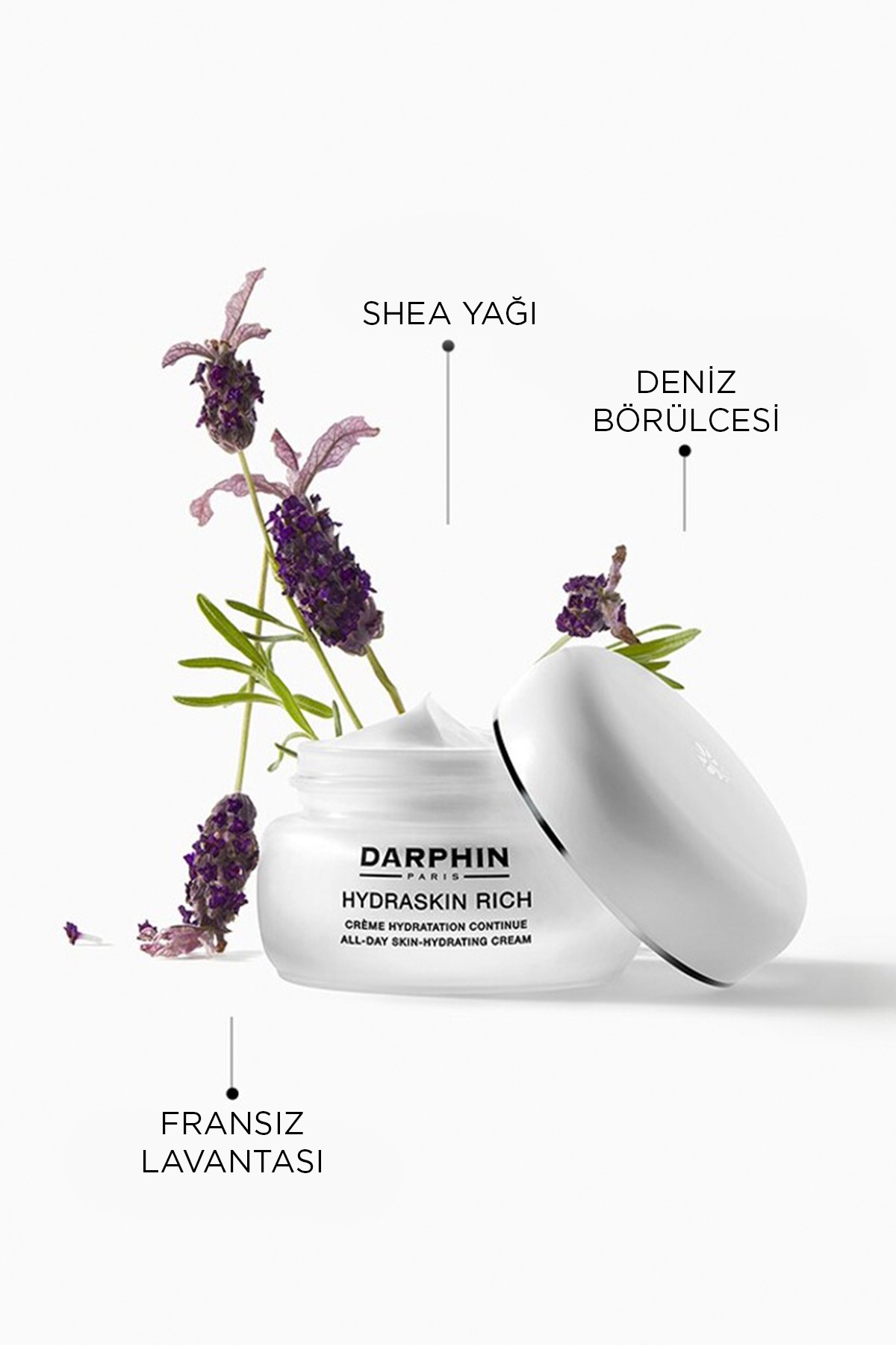 Darphin Hydraskin Rich Nemlendirici Krem 50ml-Normal ve Kuru Cilt