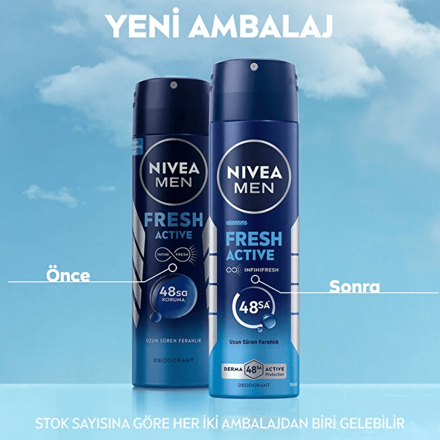 Nivea Men Fresh Active Deodorant 150ml