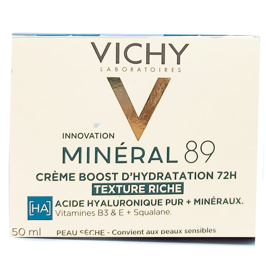 Vichy Mineral 89 Rich Moisture Boosting Cream 50ml-Nemlendirici Krem