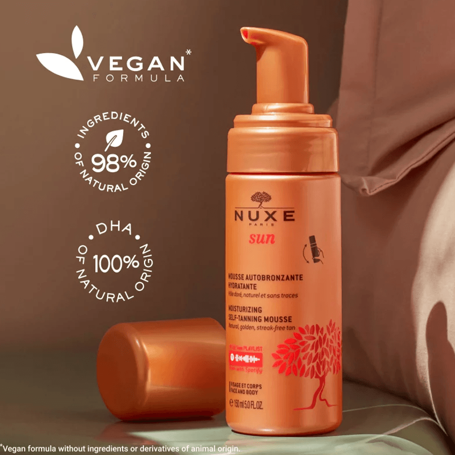 Nuxe Sun Outobronzant Face & Body Cream Mousse 200ml-Sun Outobronzant Köpük