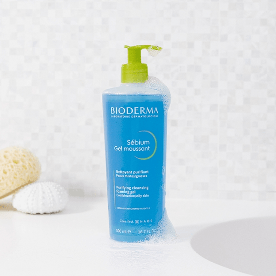 Bioderma Sebium Foaming Gel 500ml-Yağlı Cilt Temizleyici