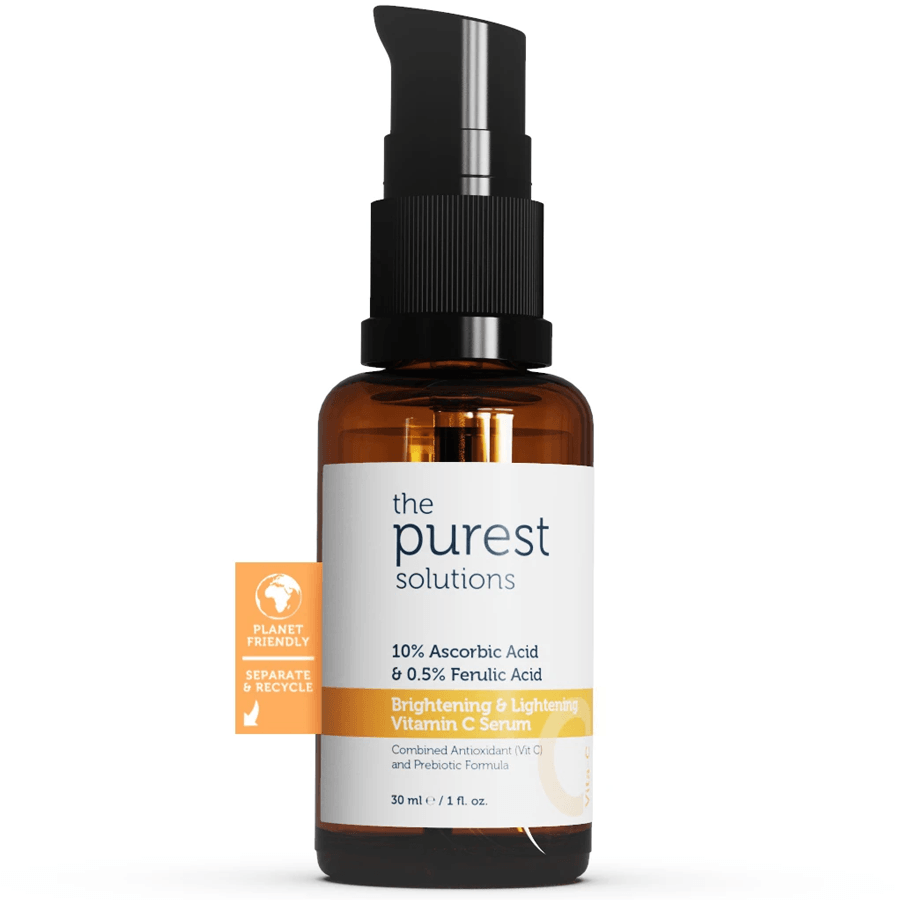 The Purest Solutions Brightening + Lightening Vitamin C Serum 30ml-C Vitamini Yüz Serumu