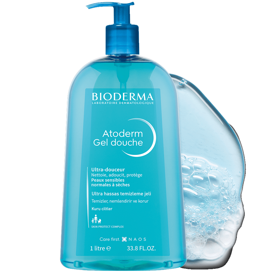 Bioderma Atoderm Gentle Shower Gel 1lt-Duş Jeli