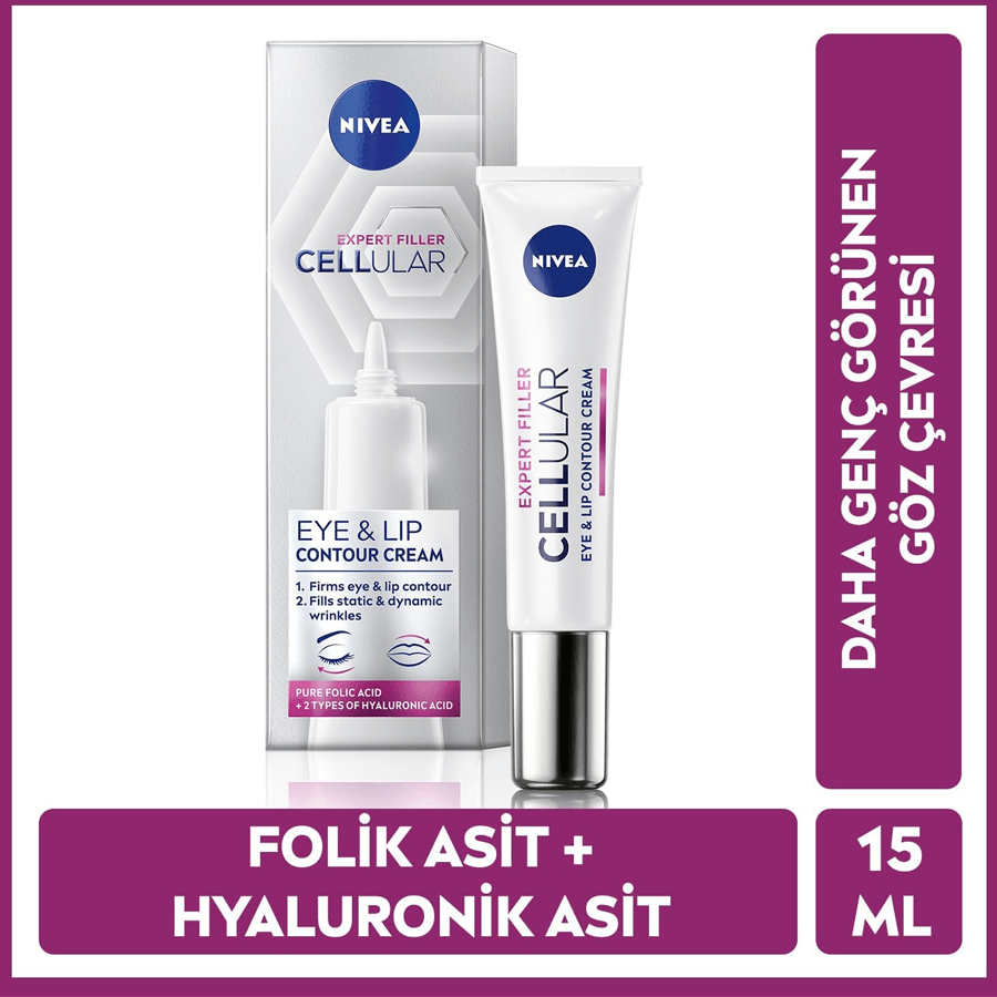 Nivea Cellular Expert Filler Göz Bakım Kremi 15ml-Göz ve Dudak