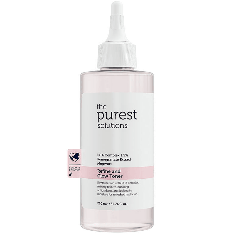The Purest Solutions Refine and Glow Toner 200ml - Aydınlatıcı Pembe Tonik