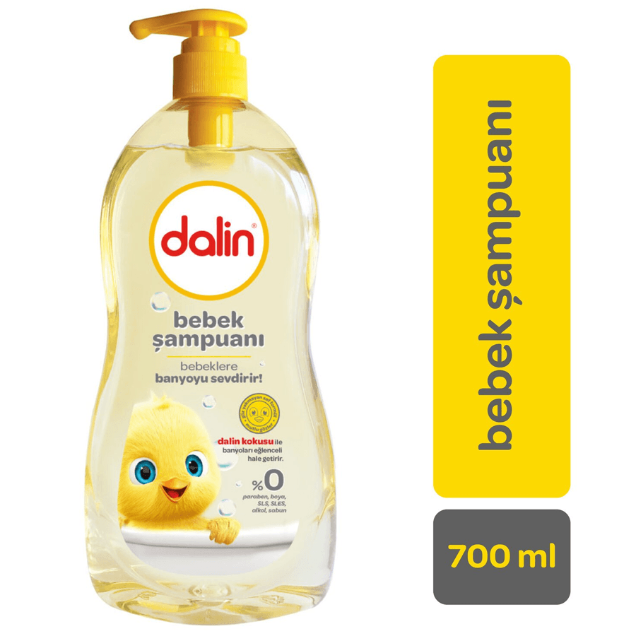 Dalin Bebek Şampuanı 700ml-Göz Yakmayan Şampuan