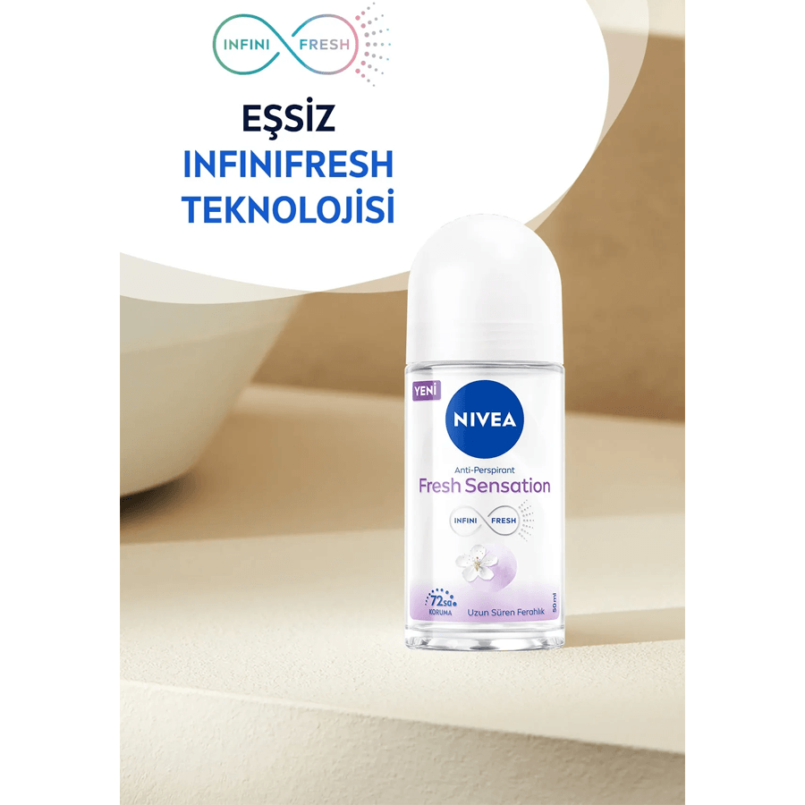 Nivea Fresh Sensation Roll-On 50ml-Ferah Koku