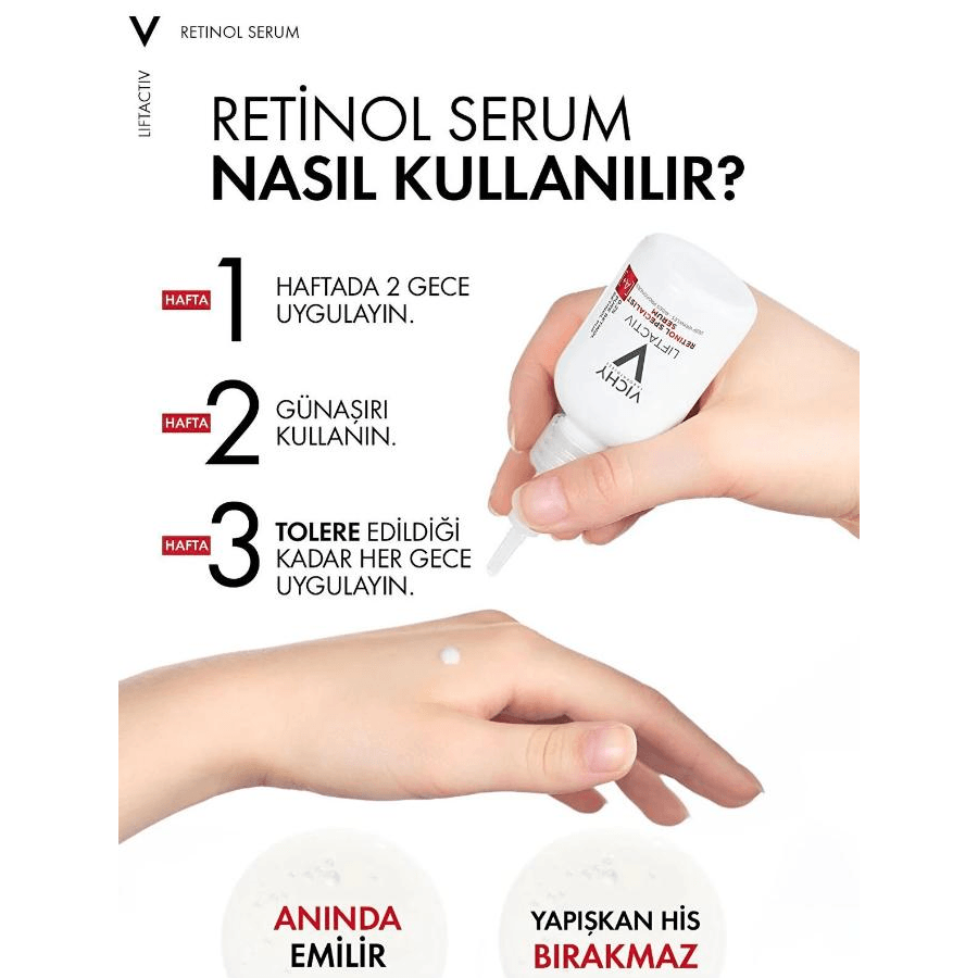 Vichy Liftactiv Retinol Serum 30ml-Kırışıklık Serumu