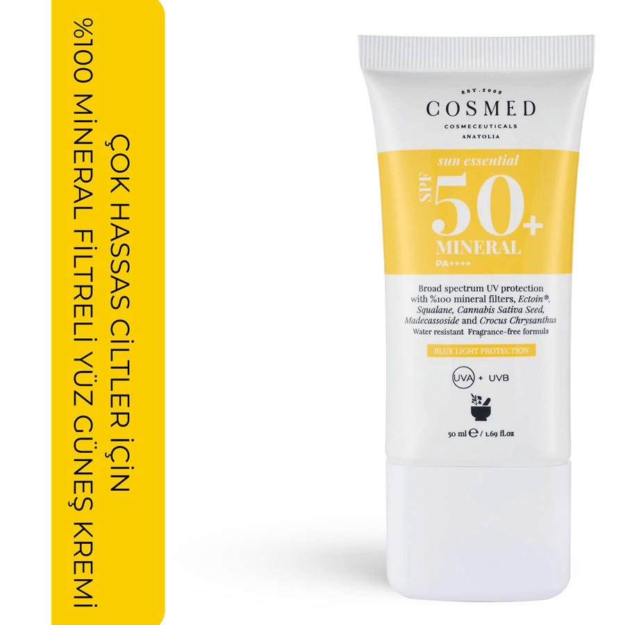 Cosmed Sun Essential Spf50+ Mineral 40ml-Mineral Güneş Kremi