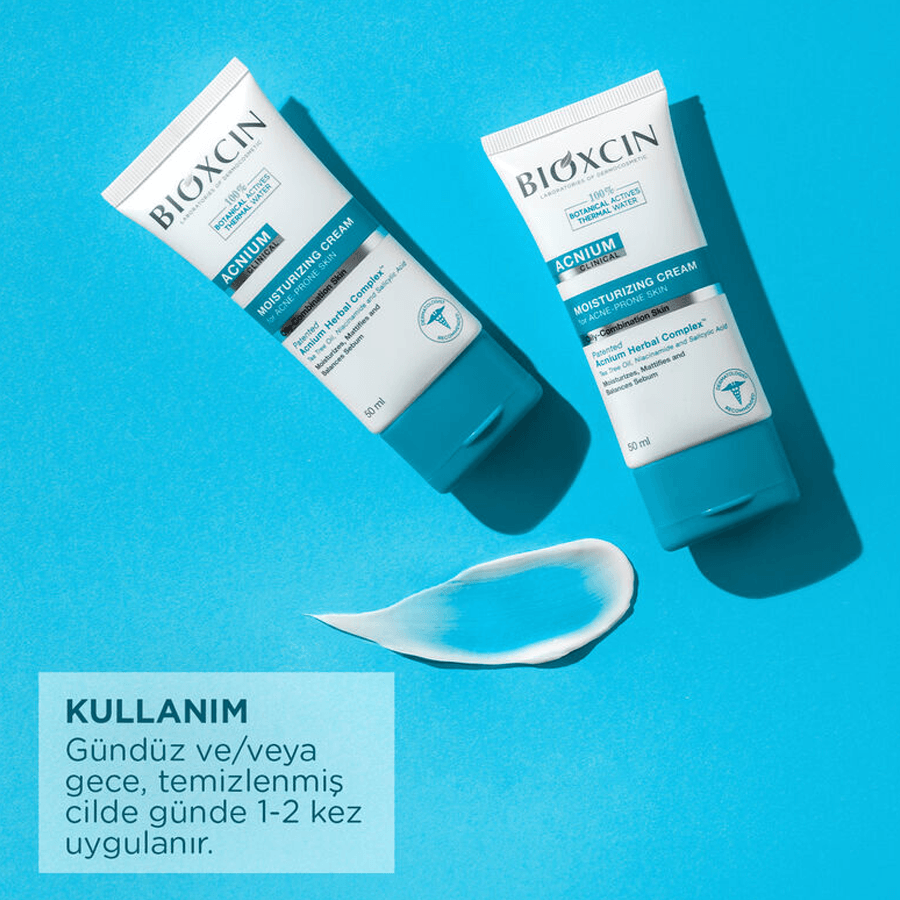 Bioxcin Acnium Nemlendirici Krem 50ml - Sebum Dengeleyici