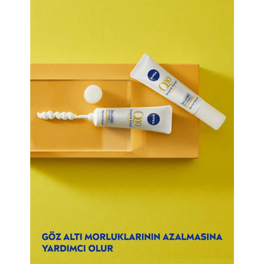 Nivea Q10 Power Kırışık Karşıtı +Sıkılaştırıcı Göz Bakım Kremi 15ml
