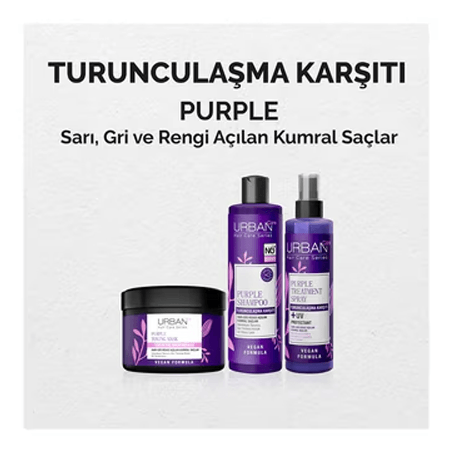 Urban Care Purple Shampoo 250ml-Turunculaşma Karşıtı Şampuan