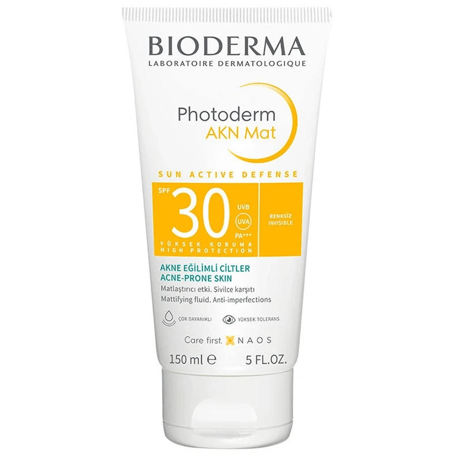 Bioderma Photoderm AKN MAT Spf30 150ml-Güneş Koruyucu Krem