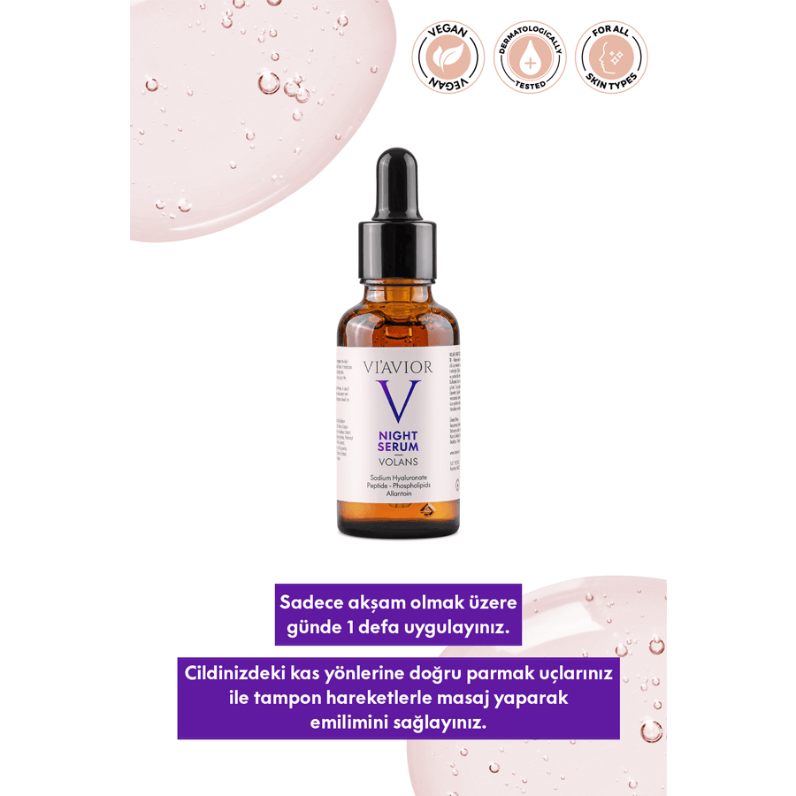 Viavior Volans Night Serum 30ml-Gece Serumu