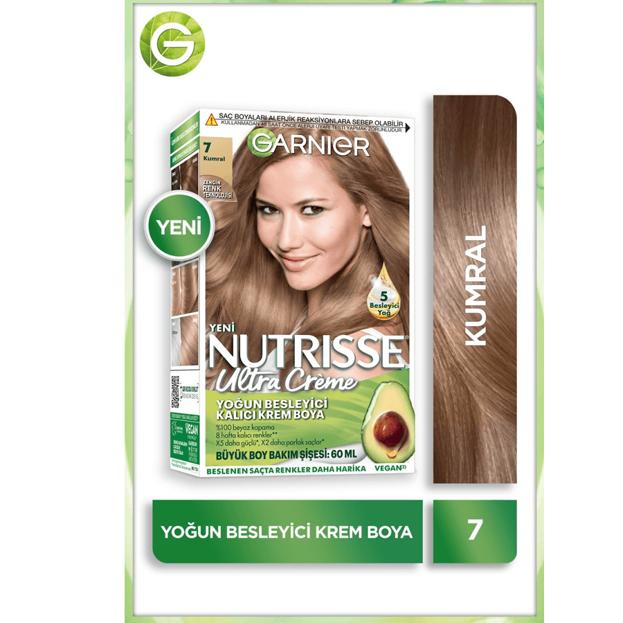 Garnier Nutrisse Ultra Creme 7 Kumral-Saç Boyası