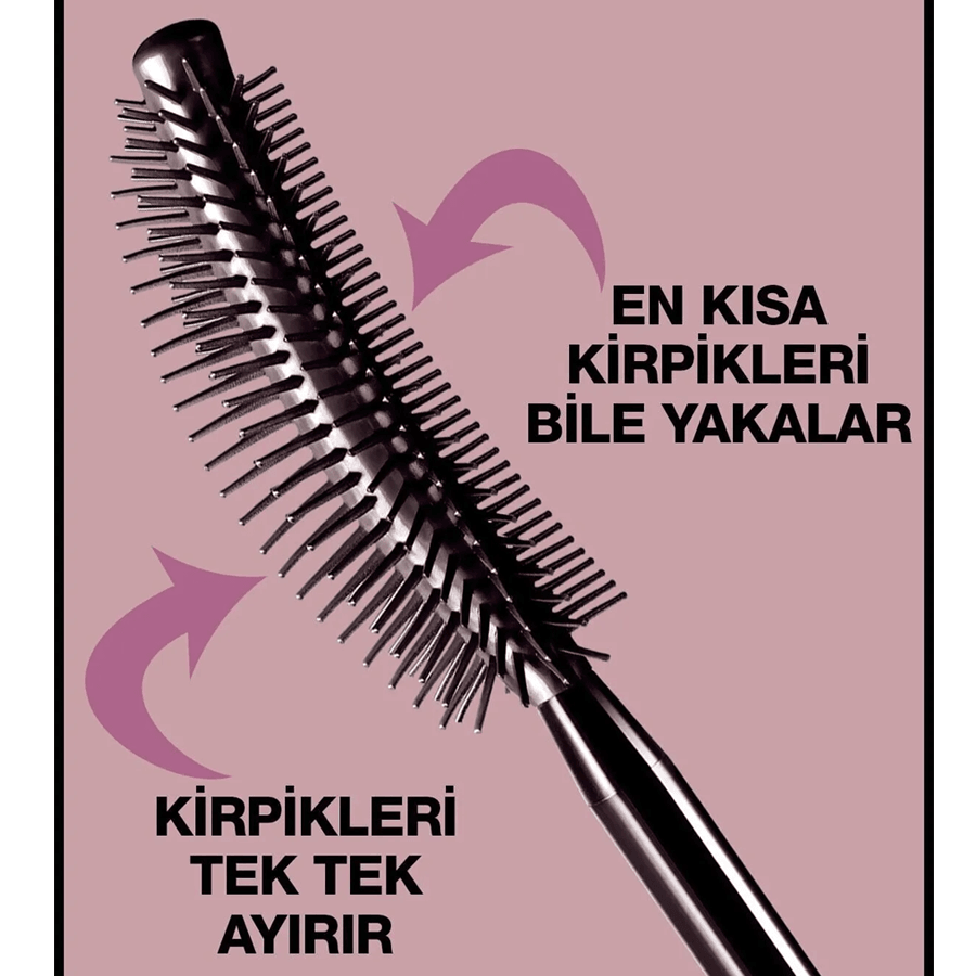 Maybelline Lash Sensational Waterproof Mascara Black 9.4ml-SuyaDayanıklı