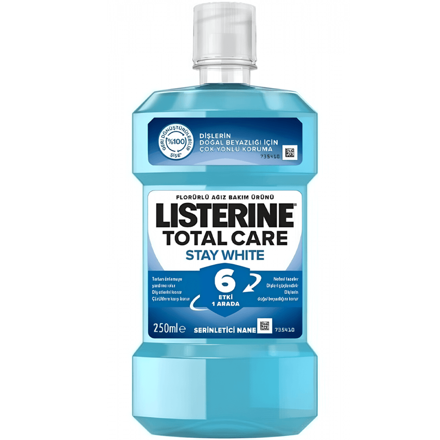 Listerine Stay Total Care White Çalkalama Suyu 250ml