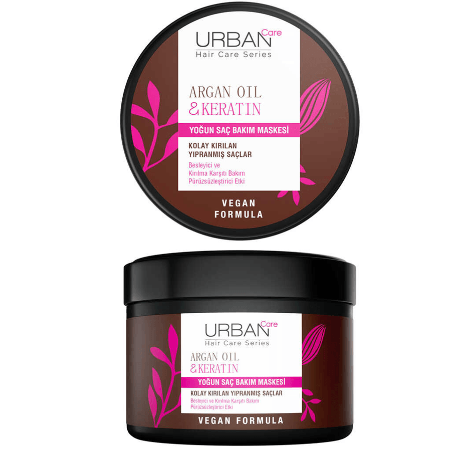 Urban Care Argan Oil & Keratin Yoğun Saç Bakım Maskesi 230ml