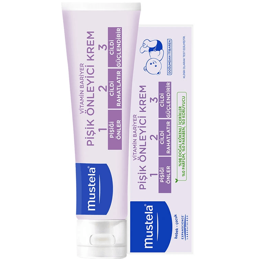 Mustela Vitamin Barrier 1-2-3 Cream 50ml-Pişik Kremi