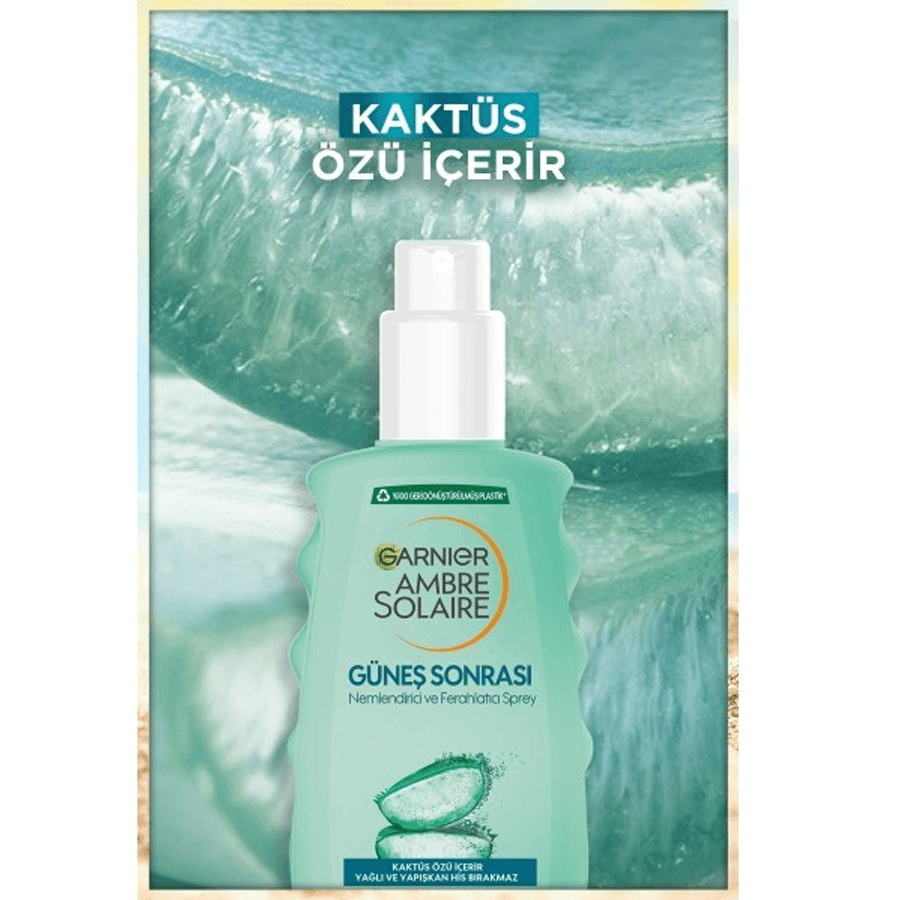 Garnier Ambre Solaire Güneş Sonrası Kaktüs Özlü Sprey 200ml