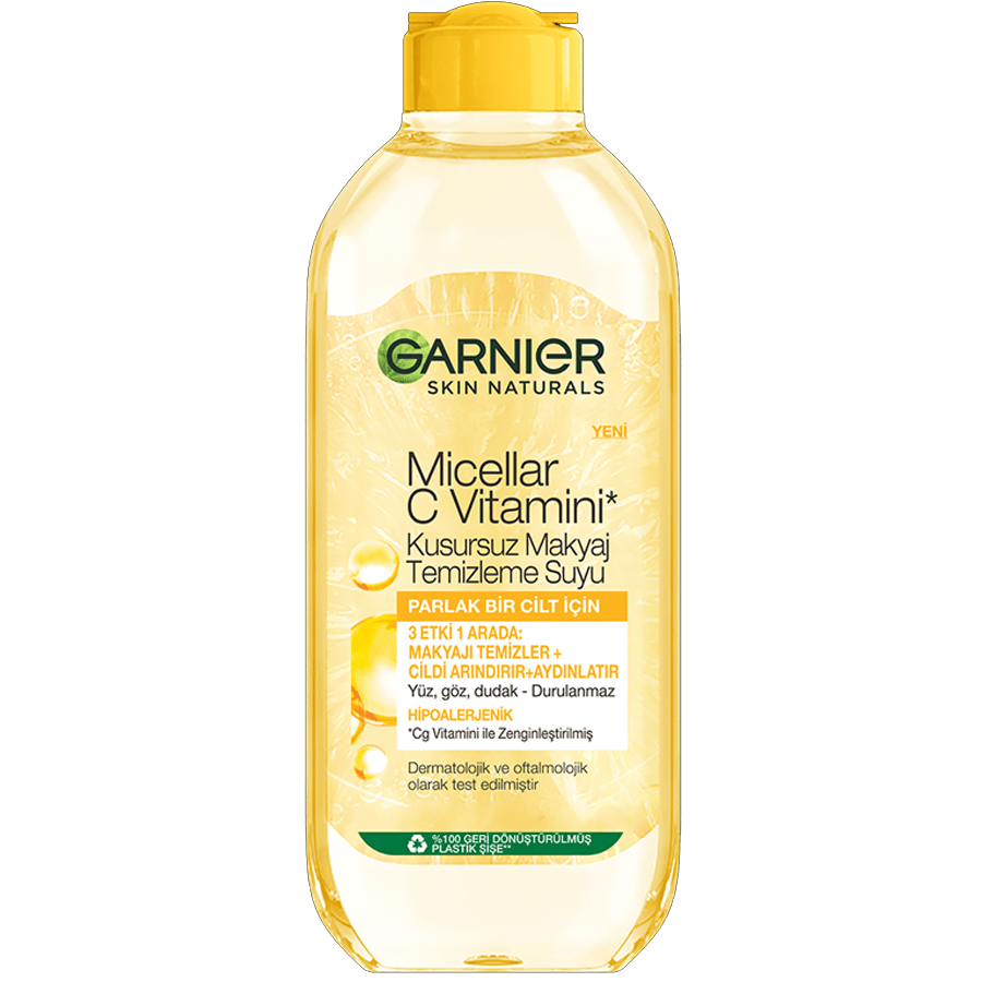 Garnier C Vitamini Kusursuz Makyaj Temizleme Suyu 400ml-Misel Su