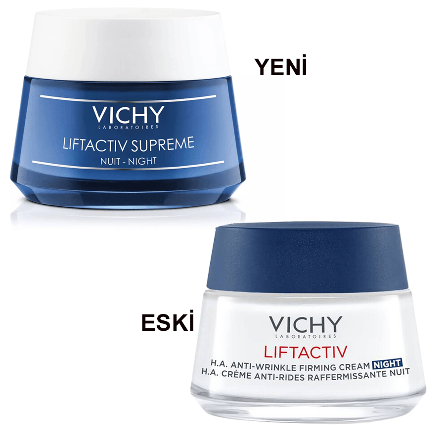 Vichy Liftactiv Supreme Night 50ml-Kırışıklık Gece Bakım Kremi