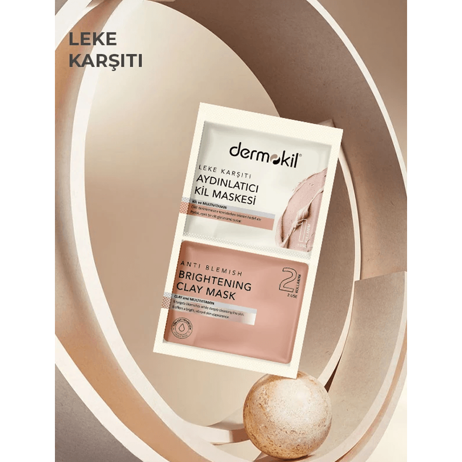 Dermokil Leke Karşıtı Aydınlatıcı Kil Maskesi 7.5ml