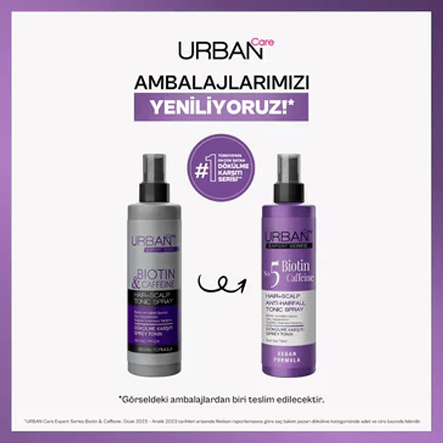 Urban Care Biotin Caffeine Dökülme Karşıtı Sprey Tonik 200ml