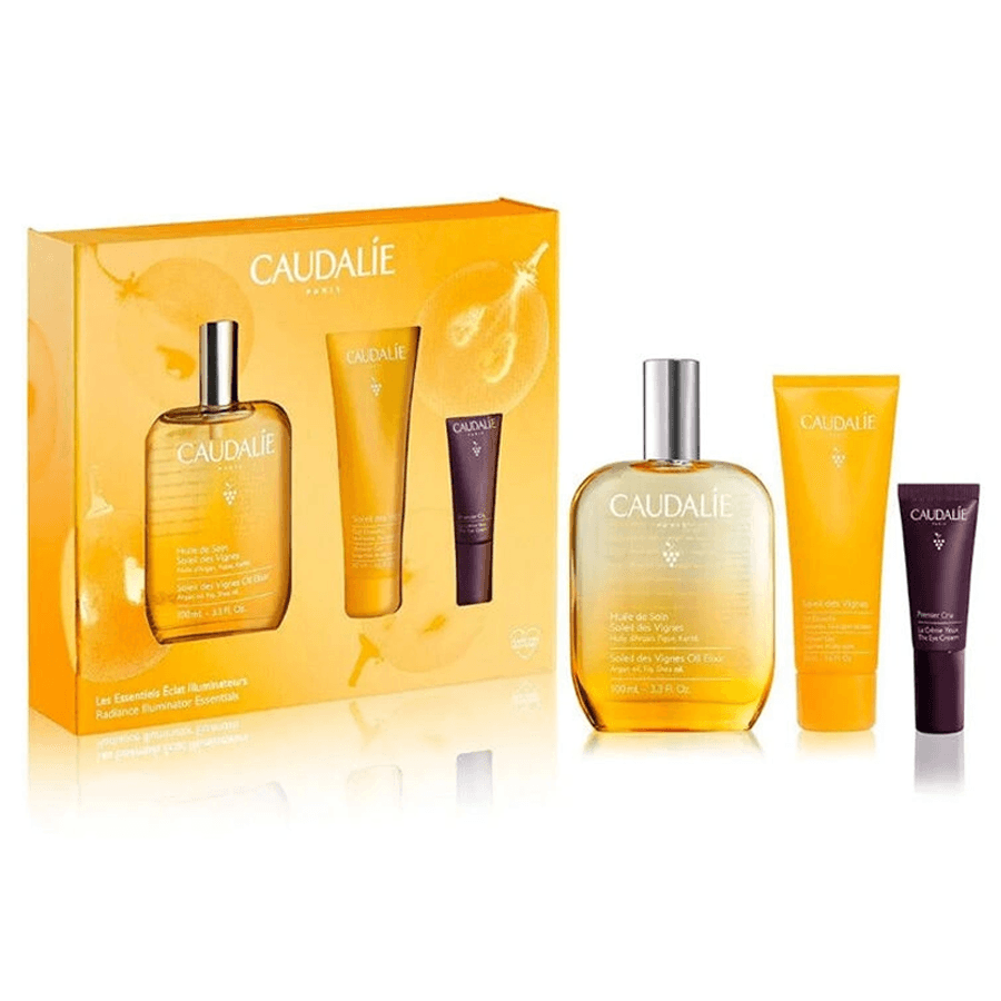 Caudalie Soleil des Vignes Oil Elixir Set-Vücut Bakım Set