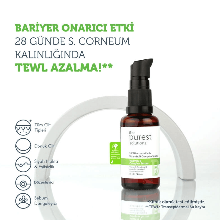 The Purest Solutions Vitamin B Complex Serum 30ml-B Vitamini Serumu