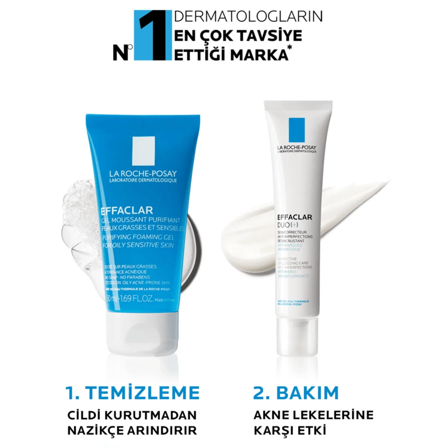 La Roche Posay Effaclar Yağlı ve Akneye Eğilimli Ciltler için Tanışma Kiti