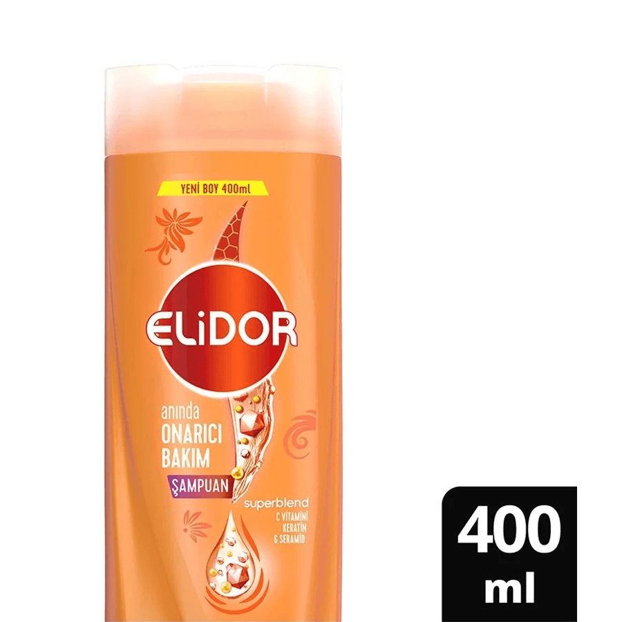 Elidor Superblend Anında Onarıcı C Vitamini Keratin Seramid Şampuanı 400ml