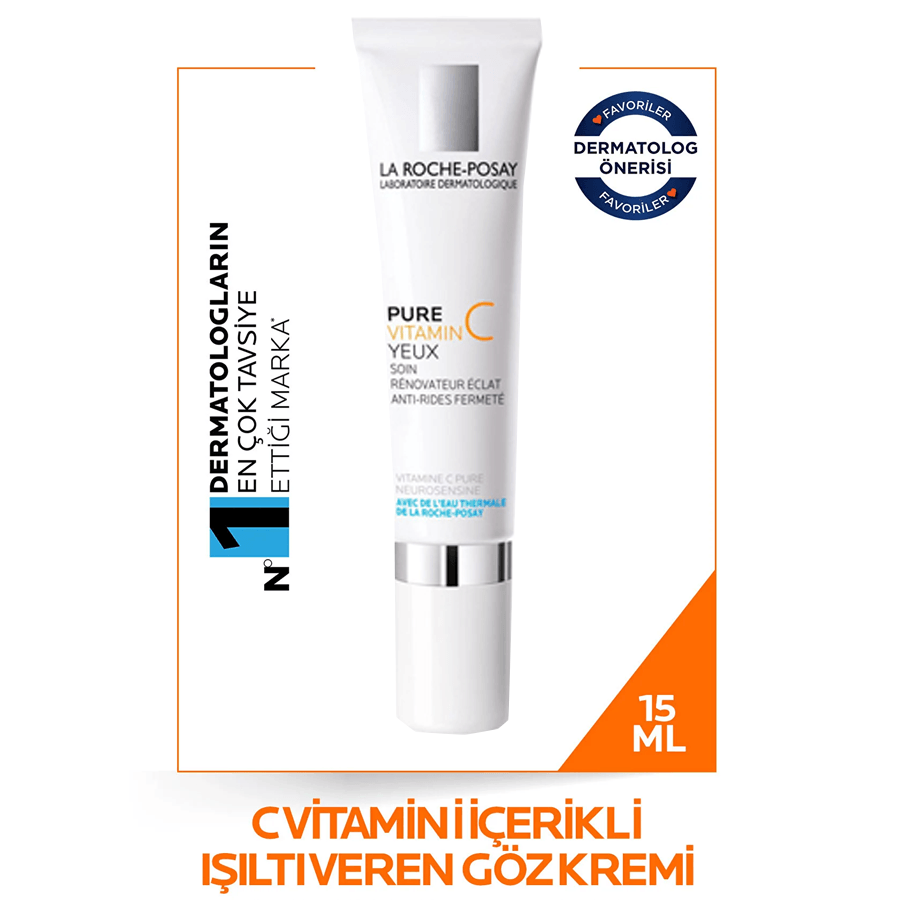 La Roche Posay Redermic Vitamin C Anti-Aging Eye Cream 15ml-Göz Çevresi Kremi