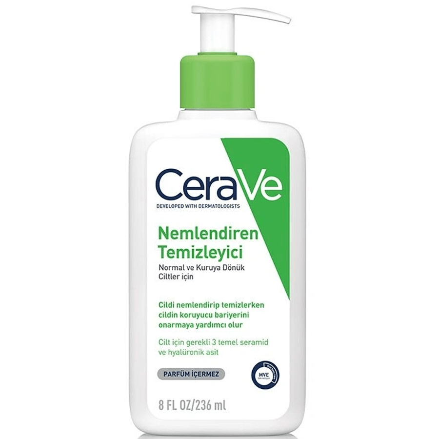 CeraVe Nemlendiren Temizleyici 236ml-Normal ve Kuruya Dönük