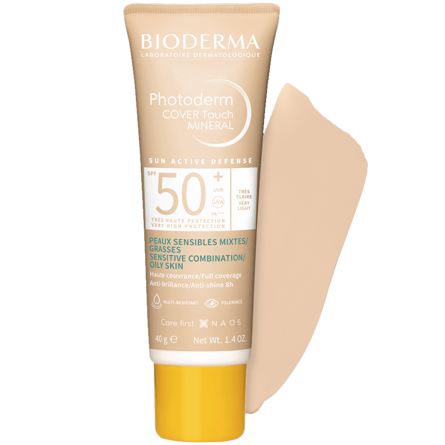 Bioderma Photoderm Cover Touch Mineral Spf50+ Light 40gr-Güneş Koruyucu