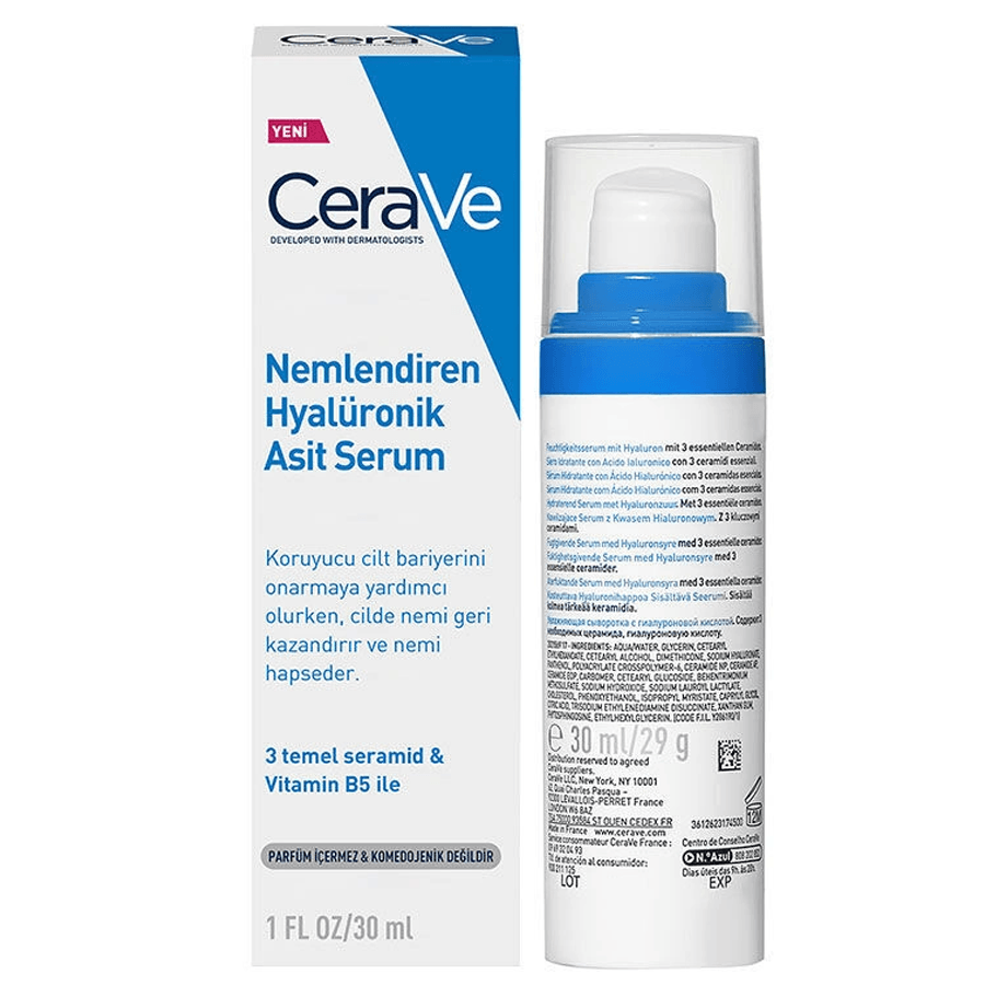 CeraVe Nemlendiren Hyalüronik Asit Serum 30ml