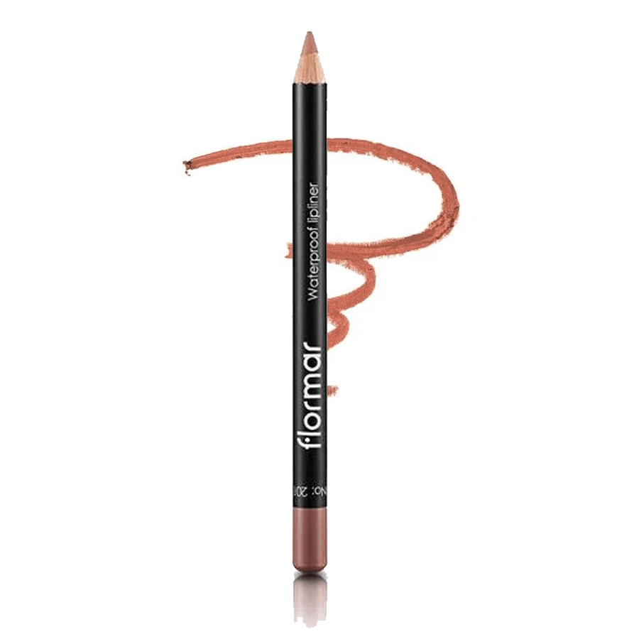 Flormar Waterproof Lipliner Yüksek Pigmentli & Mat Bitişli Suya Dayanıklı Dudak Kalemi