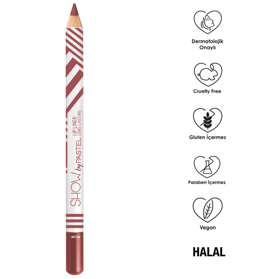 Pastel Show By Pastel Lip Liner 1.14gr-Dudak Kalemi