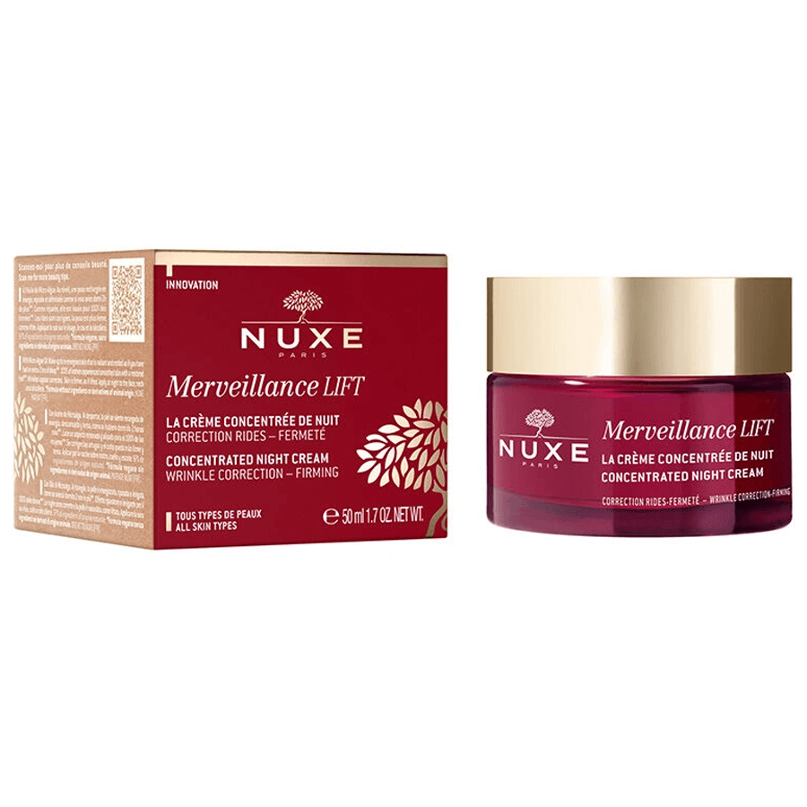 Nuxe Merveillance Lift Firming Night Cream 50ml-Sıkılaştırıcı Gece Bakım Kremi