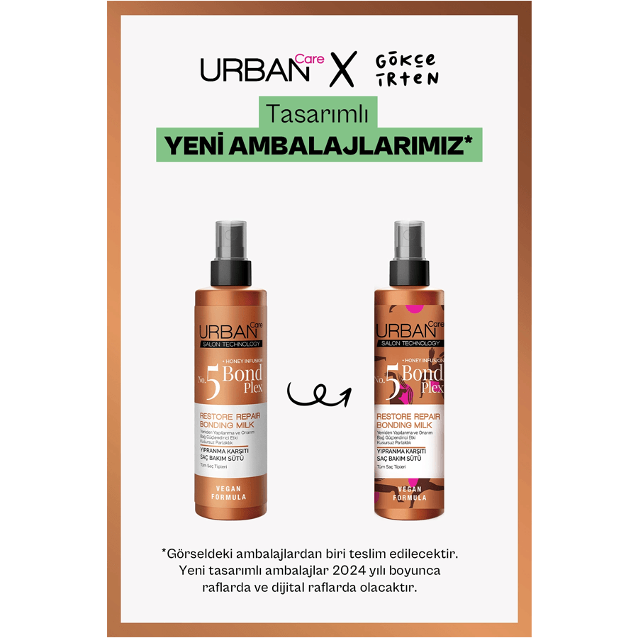 Urban Care Honey Infusion Bond Plex Yıpranma Karşıtı Saç Bakım Sütü 200ml